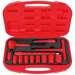 Jogo Soquete VDE IEC Isolado 1/2 13Pc 10-24mm 44335213 Tramontina