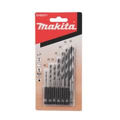 Jg Broca 3P Madeira 2,0-8,0Mm 7Pc Makita