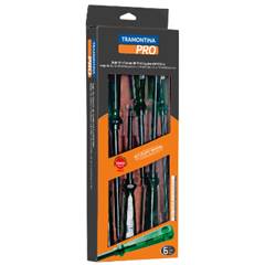 Jogo Chave Fenda Isolada 6Pc 44115406 Verde Tramontina