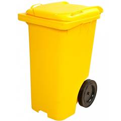 Lixeira S/ Pedal 240L Jsn C240 Amarela