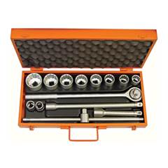 Jogo Soquete Estriado 3/4” 7/8-2” 14pc 44854414 Tramontina