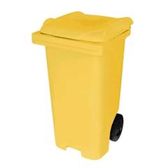 Lixeira S/ Pedal 120L Jsn C120Am Amarela