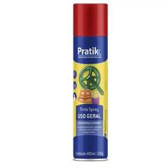 Tinta Spray 400Ml Pratik Vermelho
