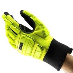 Luva 48-205 Edge 8-M Ca-42709 Amarela/Preta Ansell