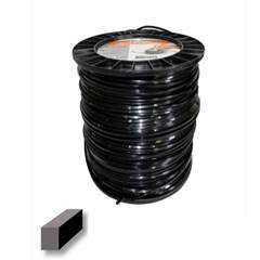 Fio Nylon Quadrado Preto 3,30Mm 1X228Mt Stihl