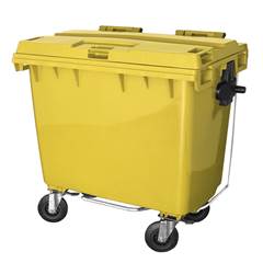 Container C/ Pedal 1000L Jsn C1000P Amarelo