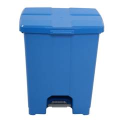 Lixeira C/ Pedal 60L Jsn P60 Azul