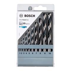 Jogo Broca Ar Hss Pointteq 10pc BOSCH