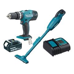 Kit Combo Dhp453Sfx8+Dcl180Z 18V 1B+C