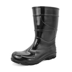 Bota Pvc Preta Cano Medio S/F CA32169 Cartom N38