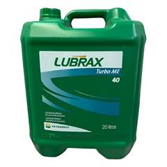 Oleo LubrifIcante Lubrax Turbo ME 40 20L