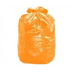 Saco Lixo 240L Laranja C/ 100Pc Coleta Seletiva