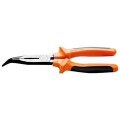 Alicate Bico Meia Cana 8 Isolado Longo Curvo 44004181 Laranja