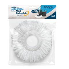 REFIL MICROFIBRA MOP ROTATORIO SLIM NOBRE