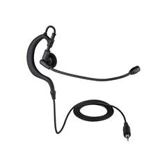 FONE DE OUVIDO P/RADIO COMUNICADOR C/MICROFONE HC20 PRETO
