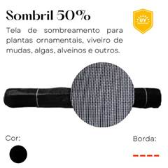 Tela Sombreamento 50% 1,50M Sombril (m2) Lahuman