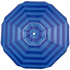 Umbrela Aluminio 2,40m Mor Azul 003741