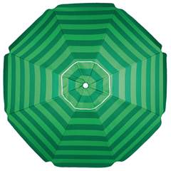 Umbrela Aluminio 2,40m Mor Verde 003709