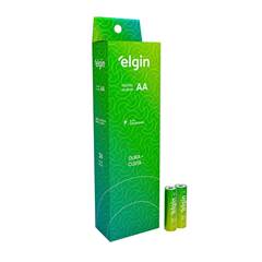 PILHA ALCAL (AA) COMUM 1X2UN ELGIN