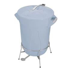 LIX  ARMACAO C/ PEDAL ACO 40L JSN CINZA