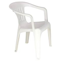 Cadeira Poltrona Plastica C/Braco Branco 92210010 Tramontina