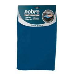 PANO MICROFIBRA 40X60CM AZUL C/2UND