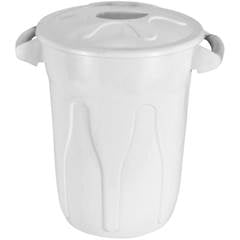 Lixeira Red 100L Tampa Jsn Cr100 Branco