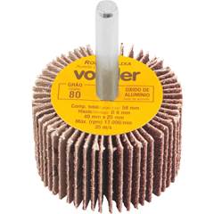Roda Lixa 40X25Mm C/Haste G.080 Vonder