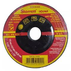 Disco Desbaste 115X6,4X22mm (4.1/2x1/4x7/8) DAD115-64X Metal Starrett