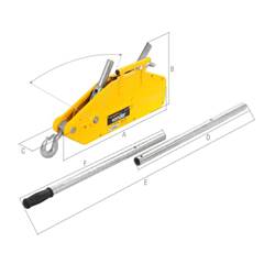 Guincho Alavanca 3.200Kg Tifor Vonder