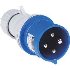 Plugue Movel Industrial Azul 3p+T 32a 56255036 220v Tramontina