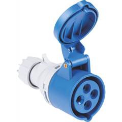 Tomada Industrial Acoplamento 3p+T 32a 56255136 220v Tramontina