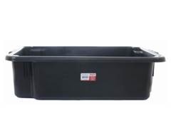 Masseira Plastica 40L Preta Nova Tintas
