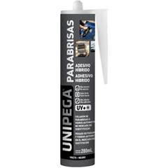 Adesivo PU Selante Parabrisa 280ML Preto UNIPEGA