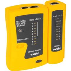 TESTADOR CABO REDE RJ11/RJ12/RJ45 VONDER