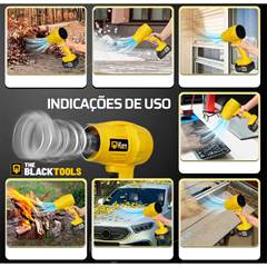 Soprador 21V TSO-21A 2.000w Black Tools
