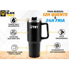 Copo Termico 1,2L TBYD01 Black Tools