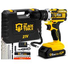 Parafusadeira Furadeira 21V Kit 33pc TB-21PW Black Tools