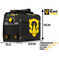 Inversora Solda 120A IF-150 Black Tools 220V