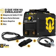 Inversora Solda 120A IF-150 Black Tools 220V
