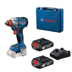 Chave Impacto e Parafusadeira 18v Gdx 285 C/ Mal+2b BOSCH