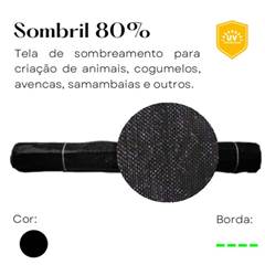 Tela Sombreamento 80% 3,00M Sombril (m2) Lahuman