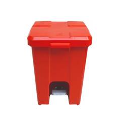 Lixeira C/ Pedal 15L Jsn Vermelha P15