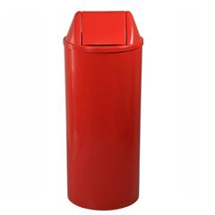 Lixeira Red 22L Vai-Vem Eb12 Verm 24X61