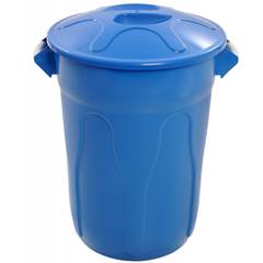 Lixeira Red 100L Tampa Jsn Cr100A Azul