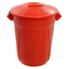 Lixeira Red 100L Tampa Jsn Cr100 Verm