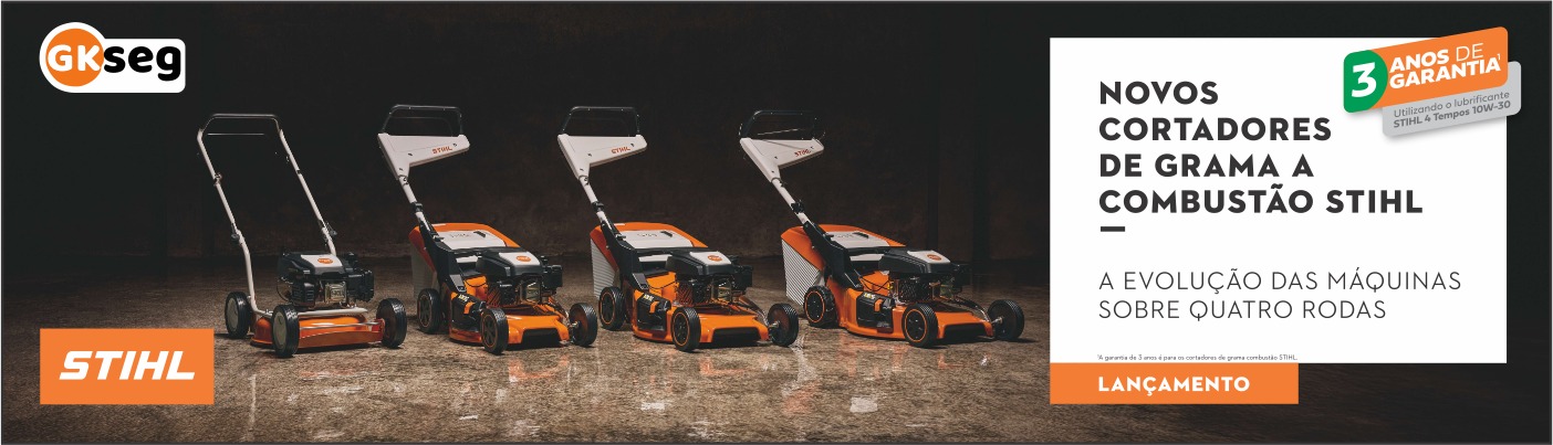 Cortador grama banner grande