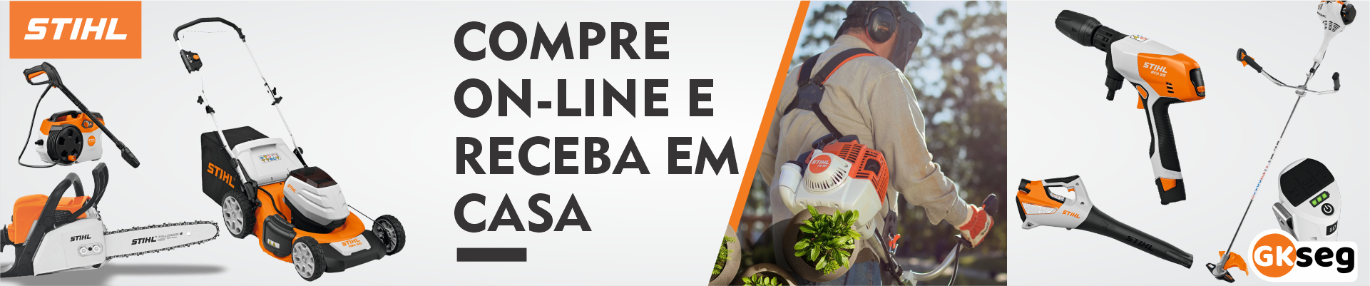 Banner principal rotativo - Stihl.Motosserras